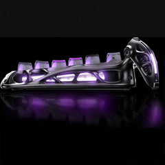 A Photo Of GravaStar Mercury K1 Pro Cyberpunk Edition – 75% Wireless Mechanical Gaming Keyboard with RGB & Tri-Mode Connectivity