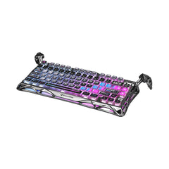 A Photo Of GravaStar Mercury K1 Pro Cyberpunk Edition – 75% Wireless Mechanical Gaming Keyboard with RGB & Tri-Mode Connectivity