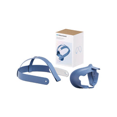 A Photo Of Meta Quest 3 Facial Interface & Head Strap (Elemental Blue)