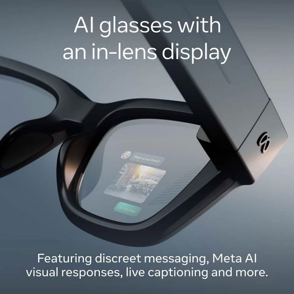 A Photo Of Ray-Ban Meta Display Smart Glasses