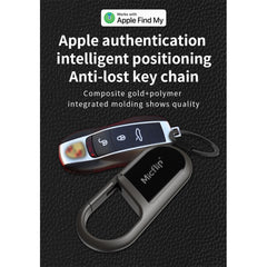 A Photo Of MicFlip Apple FindMy Certificated, Global Positioning IP65 Waterproof Keychain