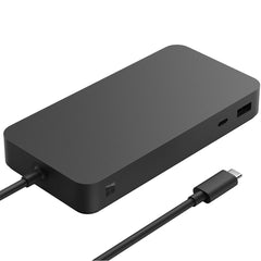 A Photo Of Microsoft Surface Thunderbolt 4 Dock T8H-00006 | Black | High-Speed USB-C Hub & Ethernet Connectivity
