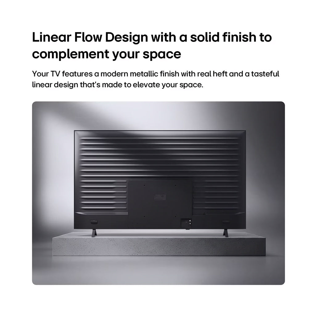 A Photo Of LG Nano 4K UHD AI NU84 Smart TV 2026