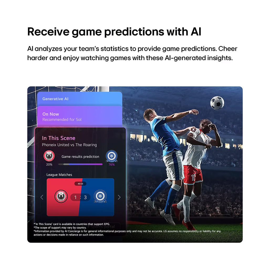 A Photo Of LG Nano 4K UHD AI NU84 Smart TV 2026