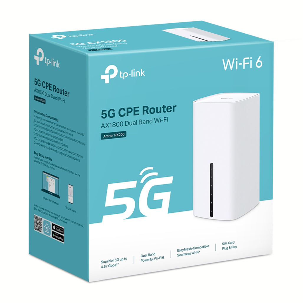 A Photo Of Tp-Link Archer NX200 - 5G AX1800 Wireless Dual-Band Gigabit Router