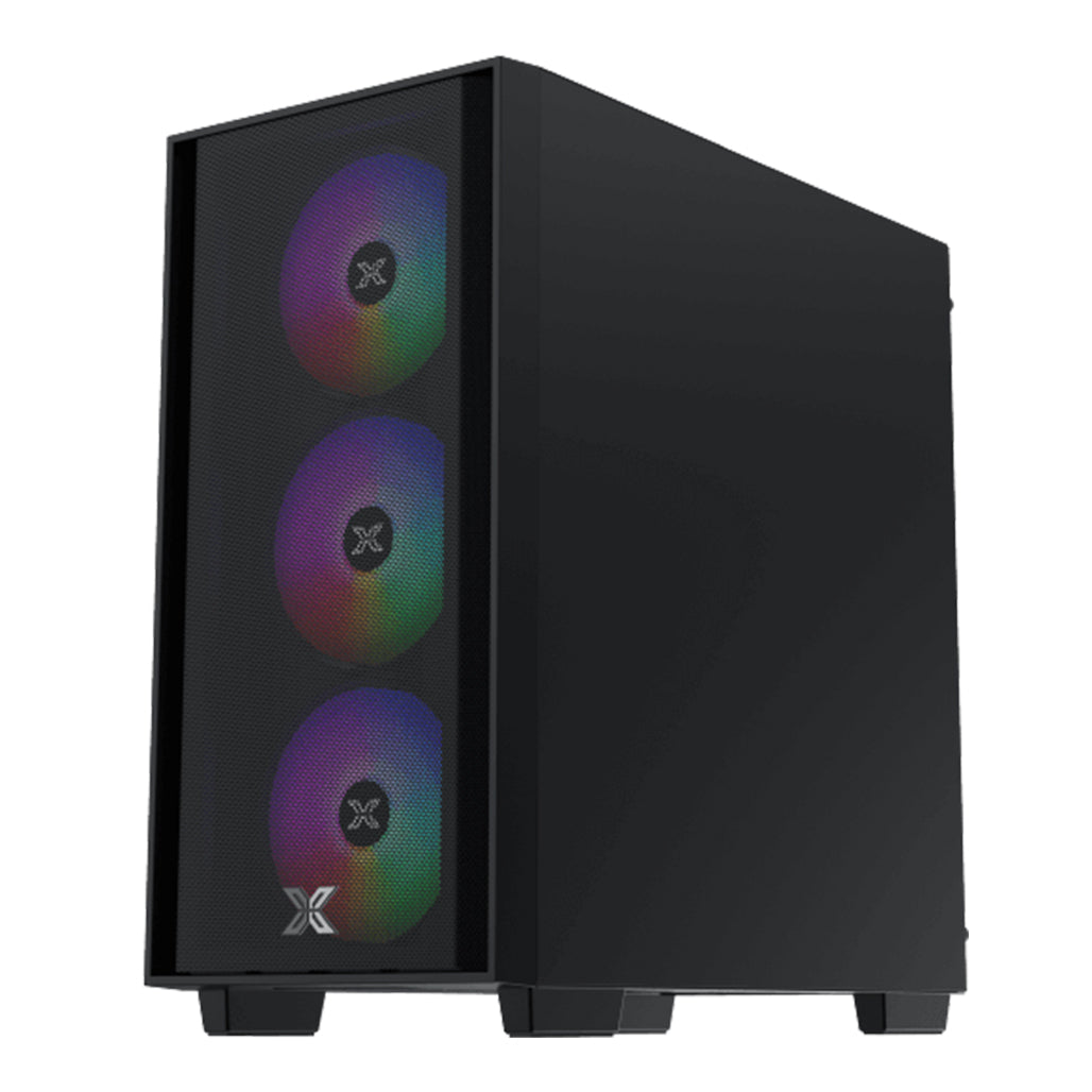 A Photo Of Xigmatek NYX Air II | High-Airflow Micro-ATX Case for Compact Builds