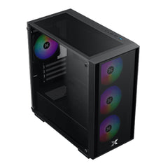 A Photo Of Xigmatek NYX Air II | High-Airflow Micro-ATX Case for Compact Builds