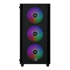 A Photo Of Xigmatek NYX Air II | High-Airflow Micro-ATX Case for Compact Builds