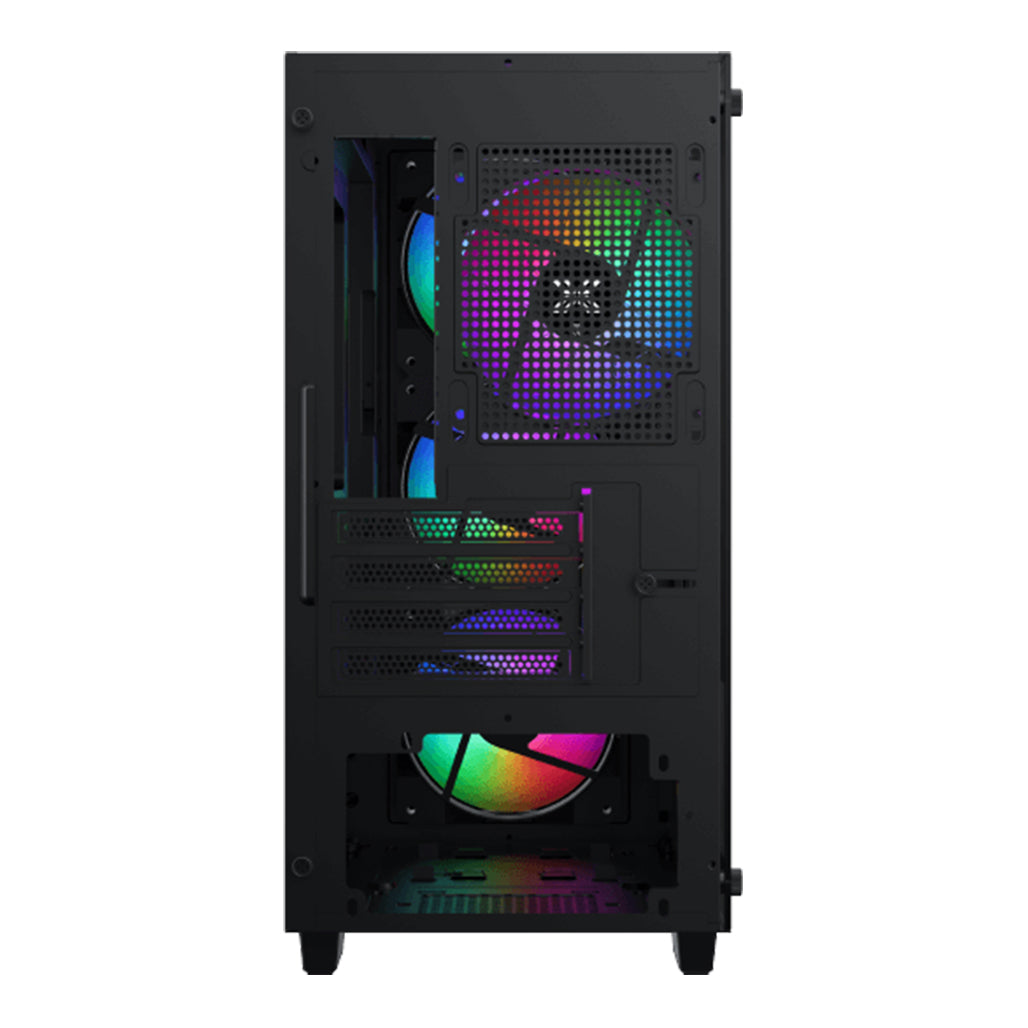 A Photo Of Xigmatek NYX Air II | High-Airflow Micro-ATX Case for Compact Builds
