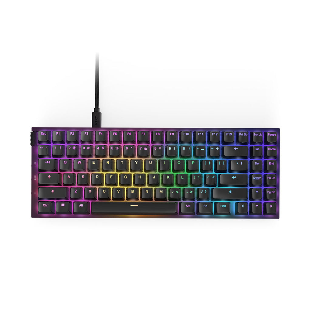 A Photo Of NZXT Function 2 MiniTKL RGB Gaming Keyboard - KB-002NB-US