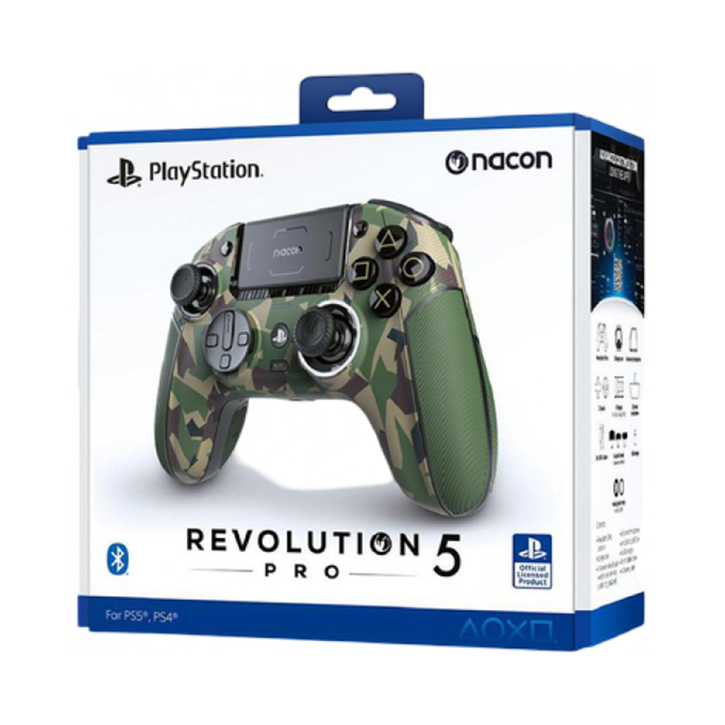 A Photo Of Nacon PS5 Controller Revolution 5 PRO - Forest Camo