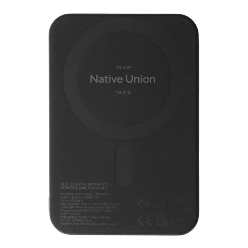 A Photo Of Native Union (Re)Classic Magnetic Power Bank 5000mAh