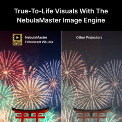 A Photo Of Nebula Cosmos 4K SE Projector with Dolby Vision & Google TV