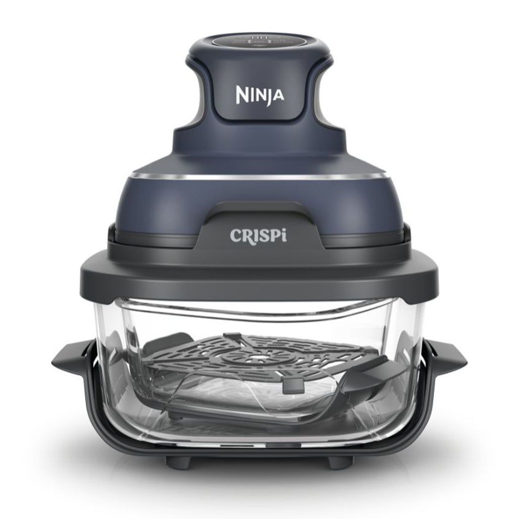A Photo Of Ninja Crispi 4 in 1 Portable Glass Air Fryer 3.8L 1700w - Cyber Space