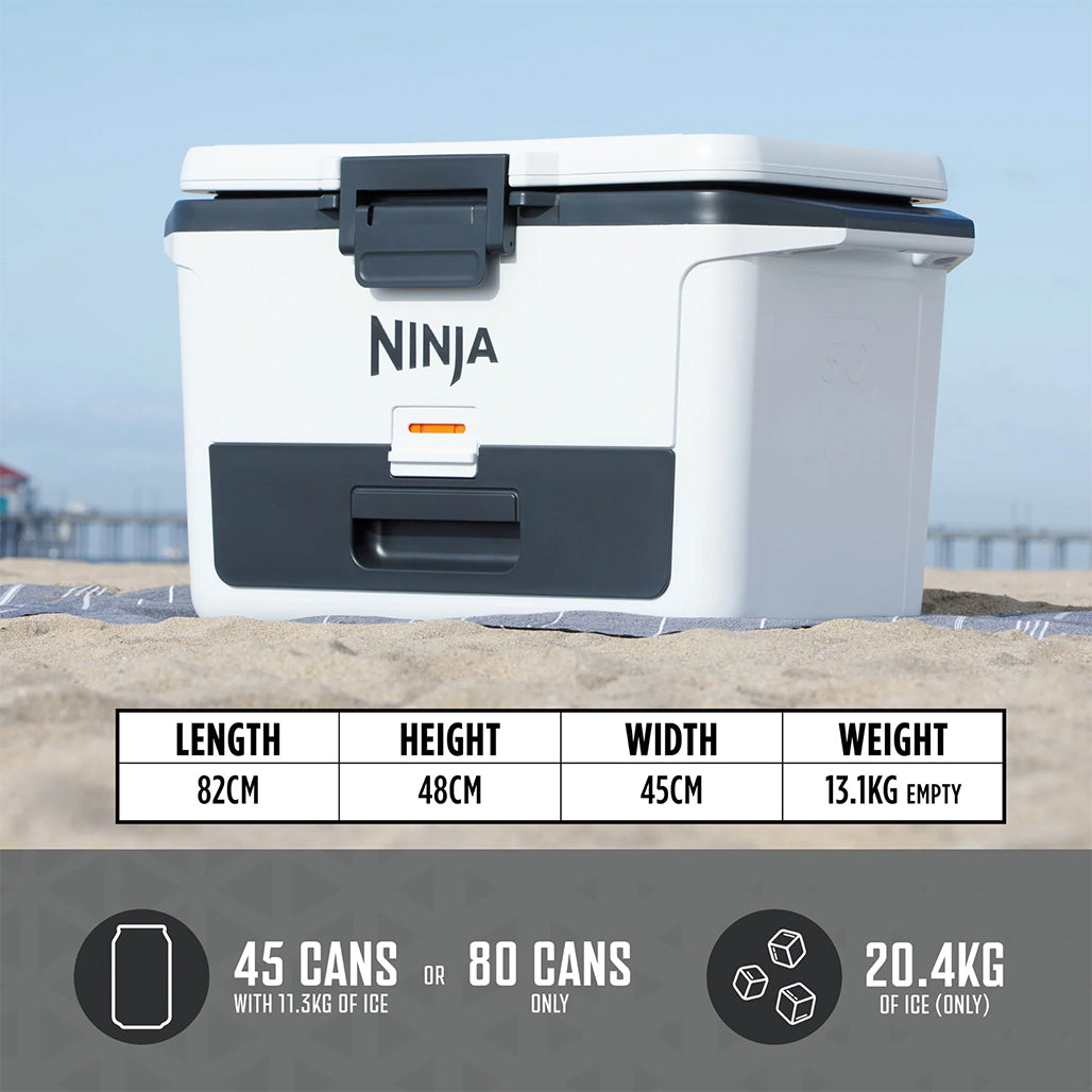 A Photo Of Ninja FrostVault 50QT/47L Hard Cooler with Dry Storage Drawer