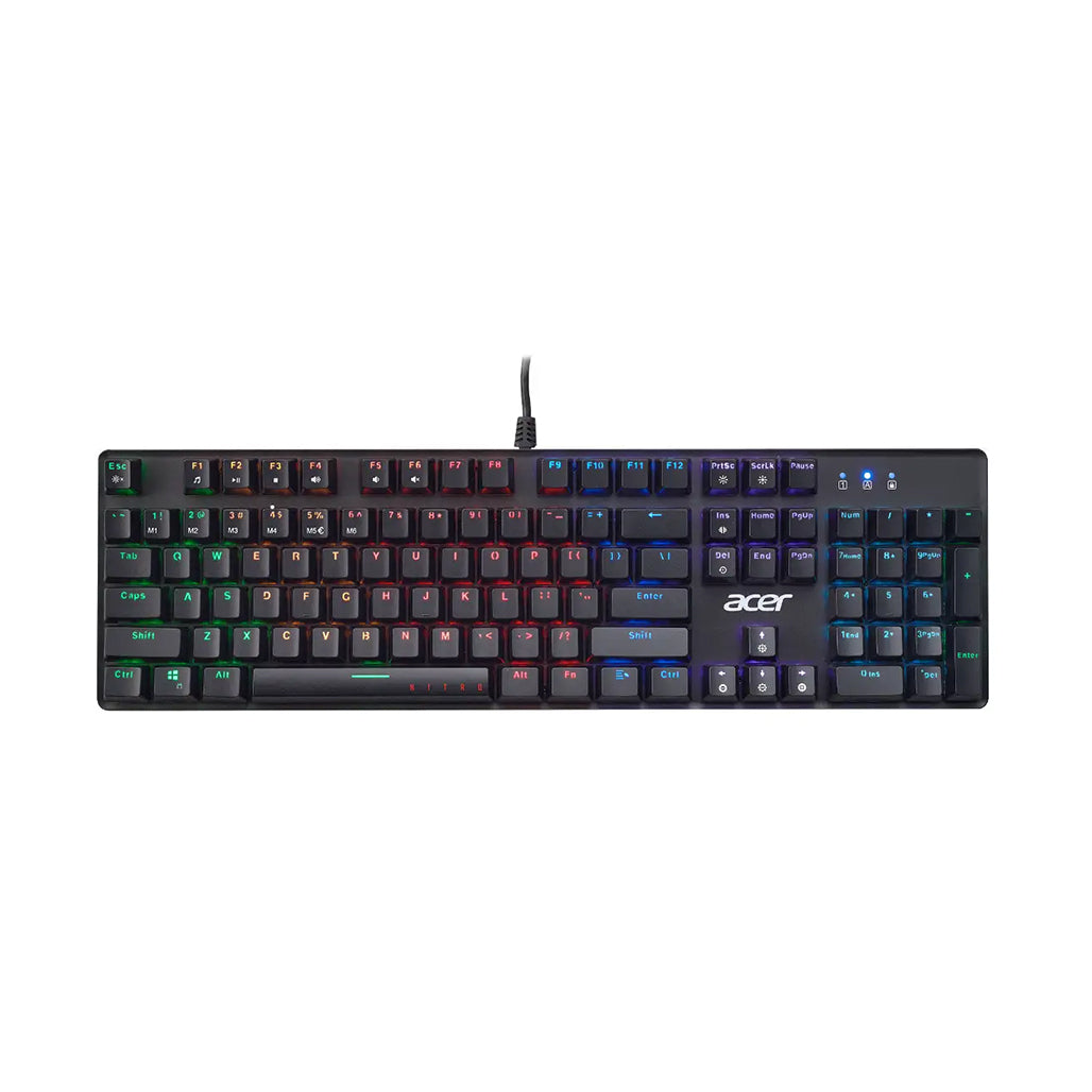 A Photo Of Acer Nitro Mechanical Gaming Keyboard - NKW202
