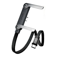 A Photo Of Nivro 2-in-1 Stand Charging Cable 1.5M - 240W Fast Charging USB Cable
