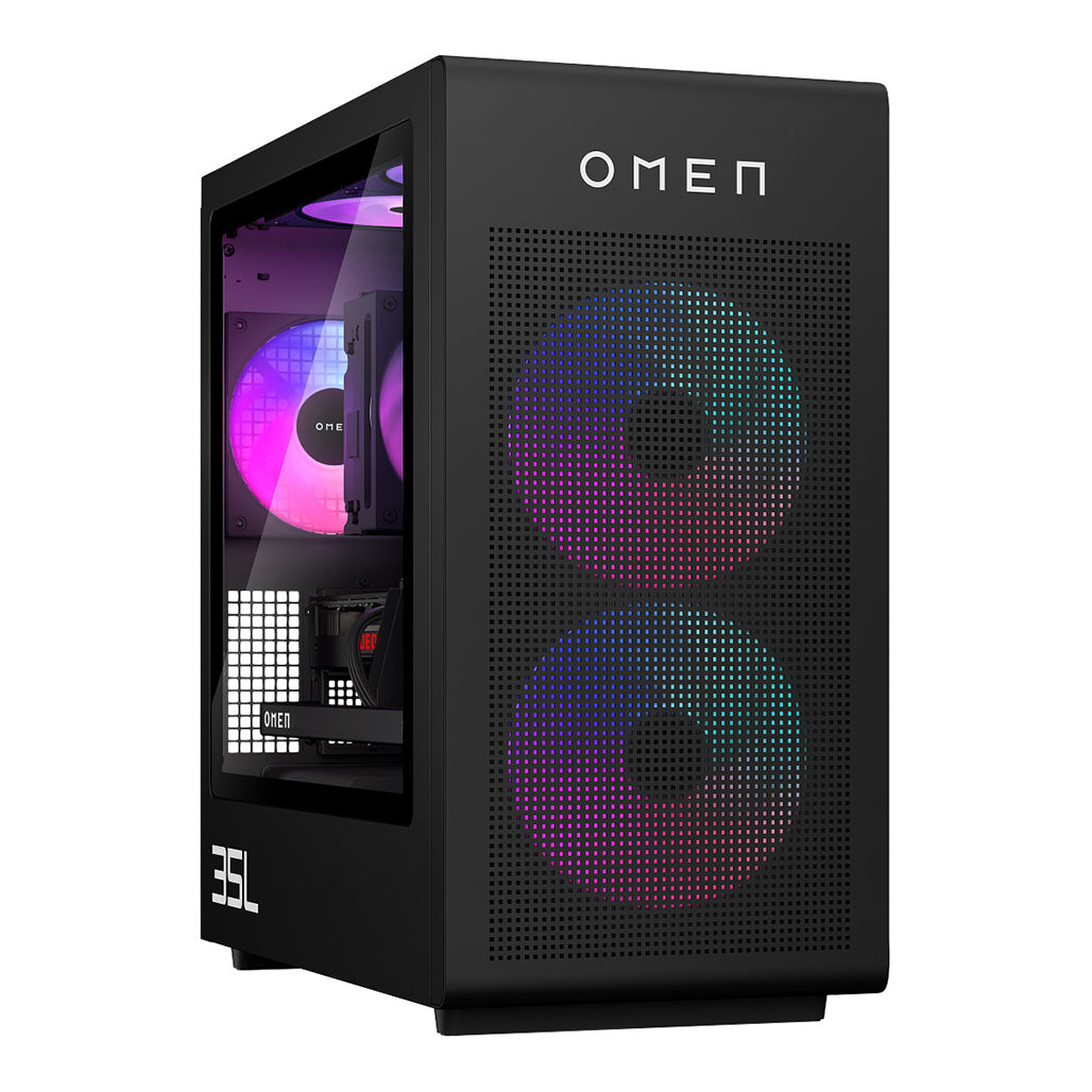A Photo Of HP Omen 35L Gaming Desktop GT16-0000m - AMD Ryzen 7 8700F - 32GB RAM - 1TB SSD - RTX 5070