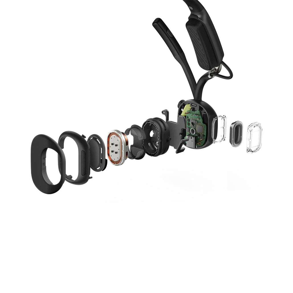 A Photo Of Shokz OpenMeet - Open-Ear Headset (USB-A)