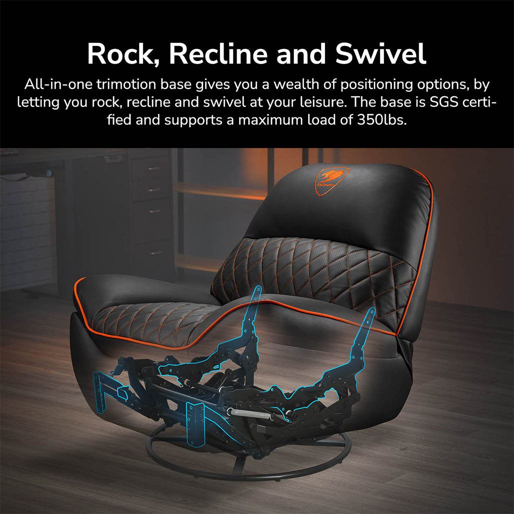 A Photo Of COUGAR OVERLORD: The Ultimate Gaming and Lounge Chair