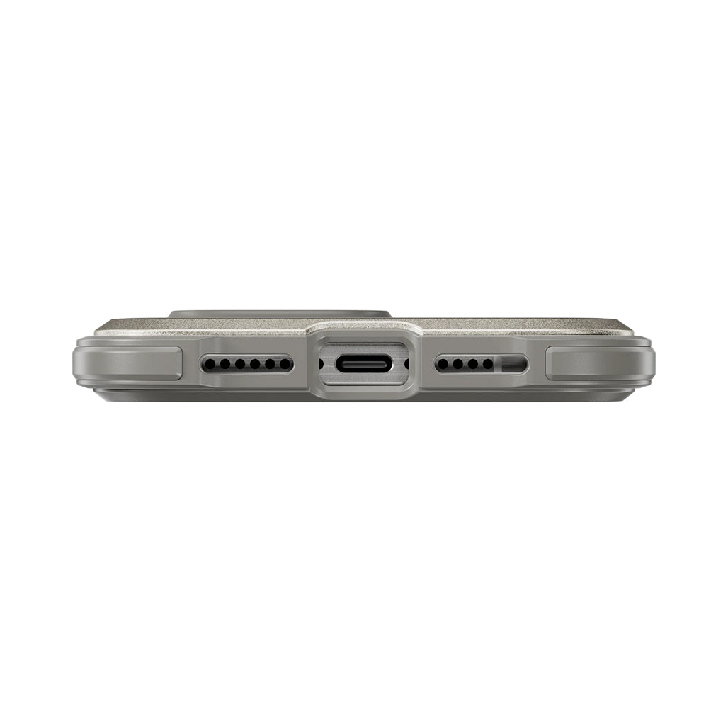 A Photo Of Mageasy Odyssey iPhone 16 Pro Max Case with 360° Magnetic Stand | Military-Grade Drop Protection & MagSafe Compatibility