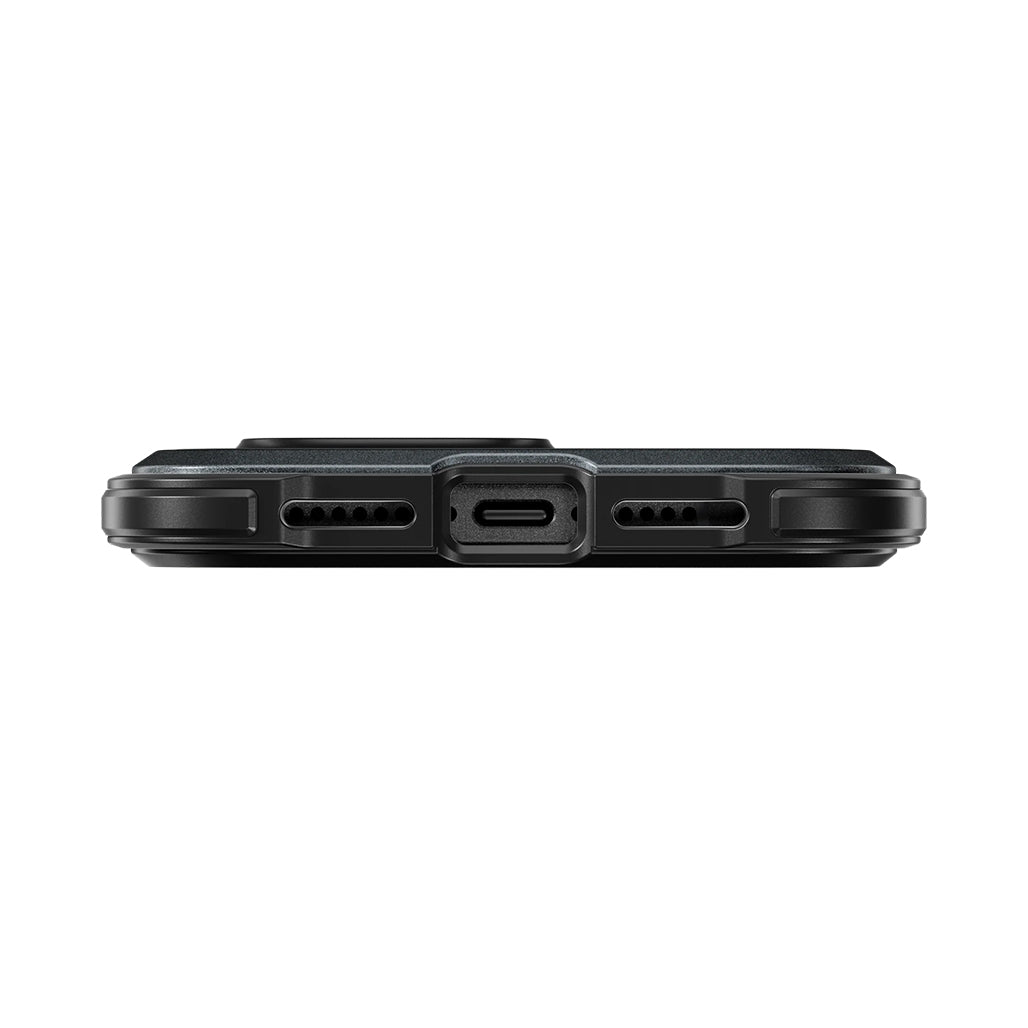 A Photo Of Mageasy Odyssey iPhone 16 Pro Max Case with 360° Magnetic Stand | Military-Grade Drop Protection & MagSafe Compatibility
