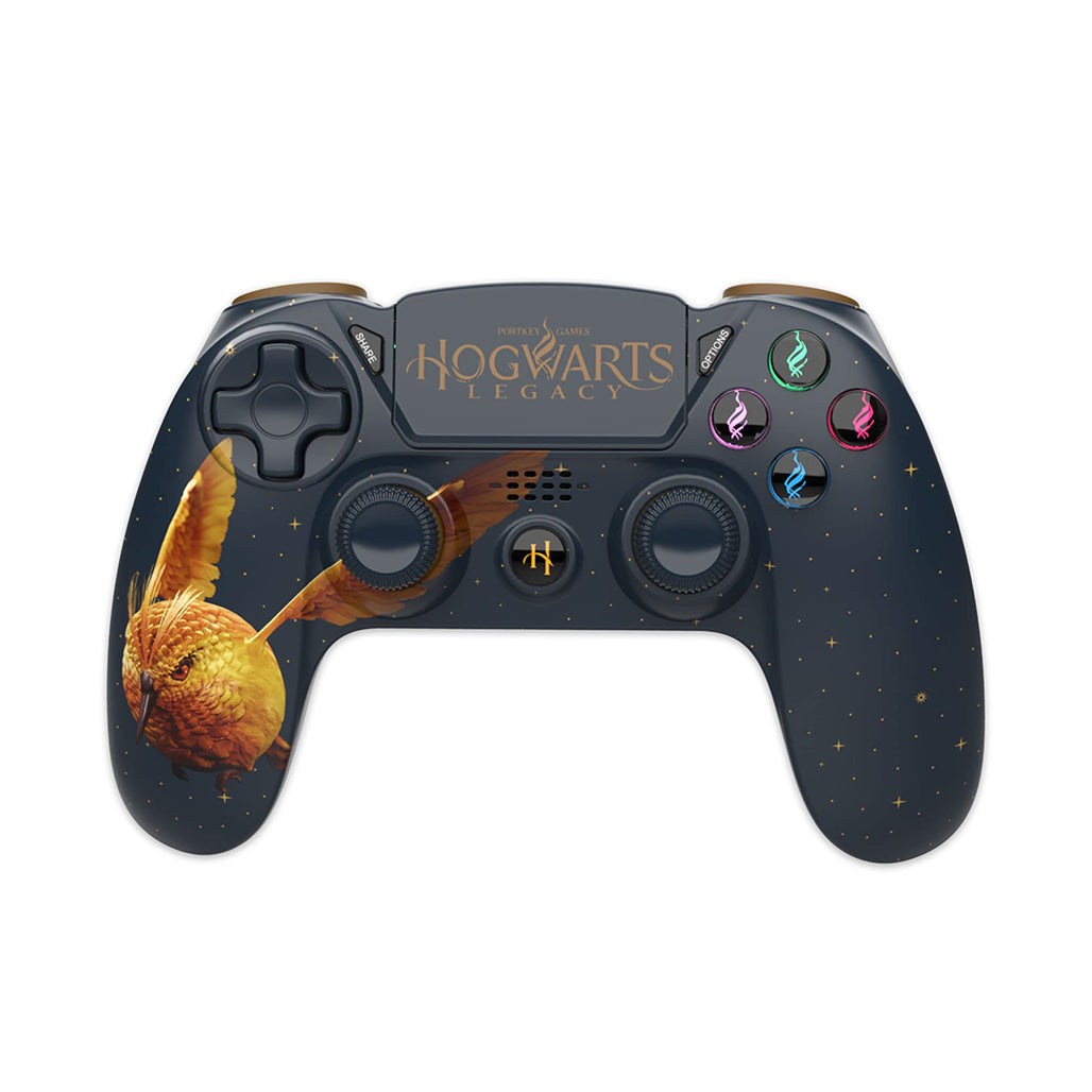 A Photo Of Official Hogwarts Legacy Wireless PS4 Controller - Dark Blue