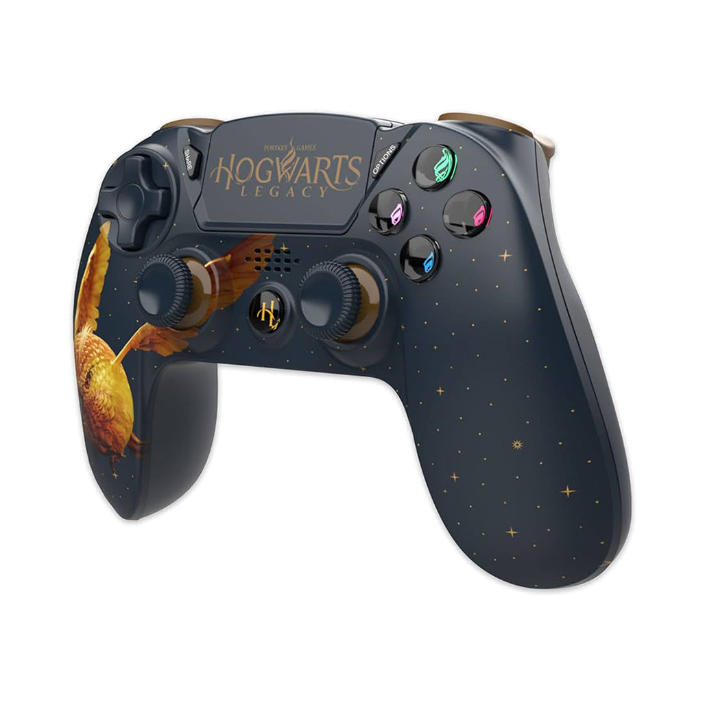 A Photo Of Official Hogwarts Legacy Wireless PS4 Controller - Dark Blue