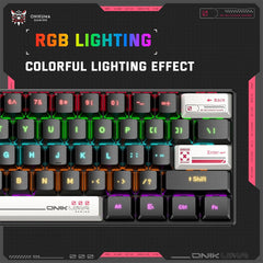 A Photo Of Onikuma G55 - Compact Mechanical Gaming Keyboard