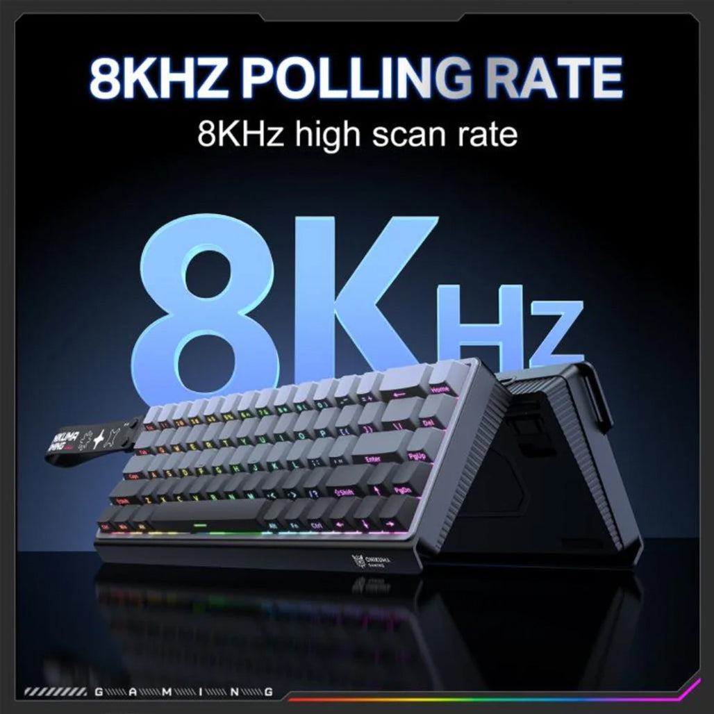 A Photo Of Onikuma G69 68-Key - RGB Magnetic Switch Gaming Keyboard