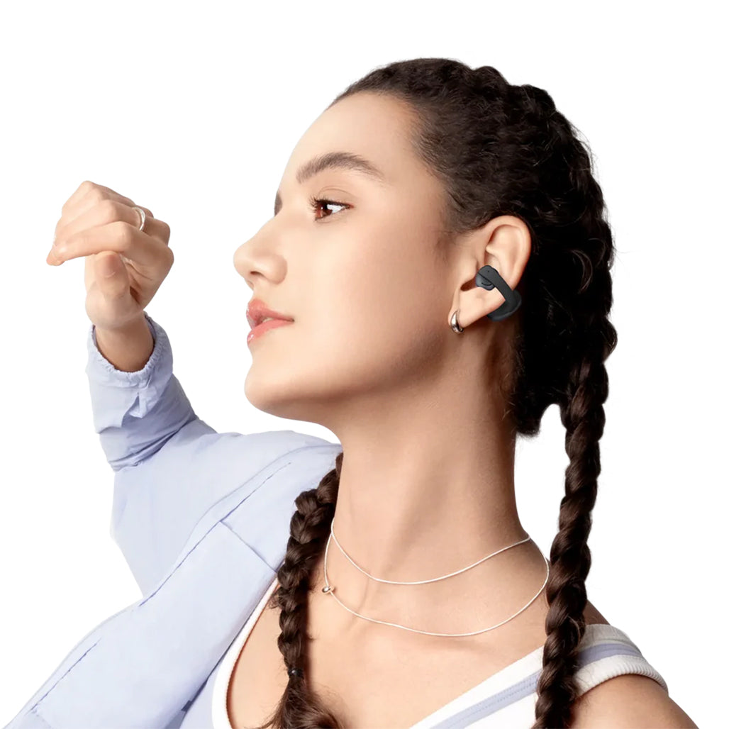 A Photo Of Shokz OpenDots Air - Open-Ear Wireless Clip-On Earbuds