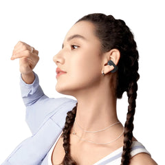 A Photo Of Shokz OpenDots Air - Open-Ear Wireless Clip-On Earbuds