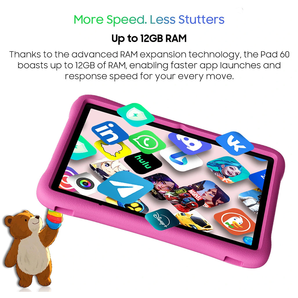 A Photo Of Oscal Pad 60 Kids Tablet - 10.1