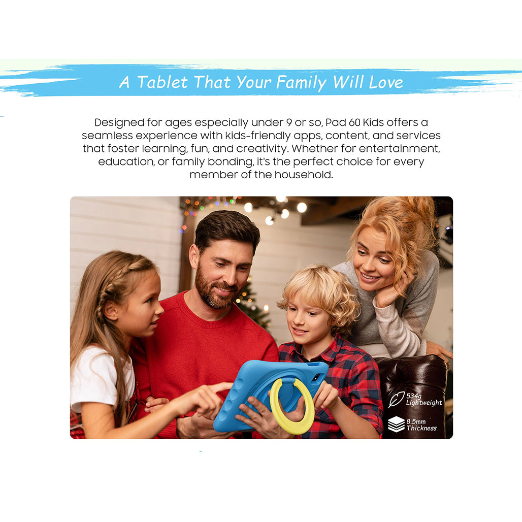 A Photo Of Oscal Pad 60 Kids Tablet - 10.1