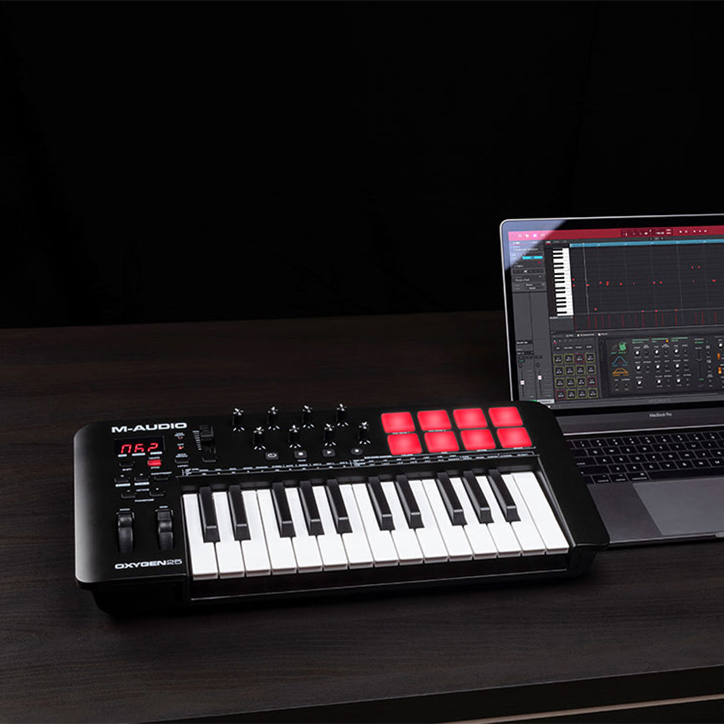 A Photo Of M-Audio Oxygen 25 MKV - MIDI Keyboard Controller