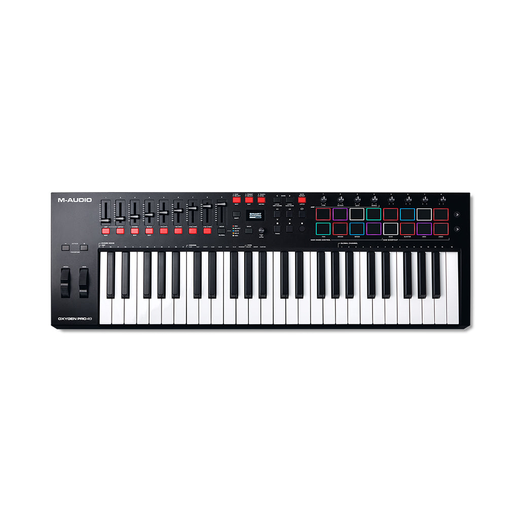A Photo Of M-Audio Oxygen Pro 49 - 49-Key USB MIDI Controller