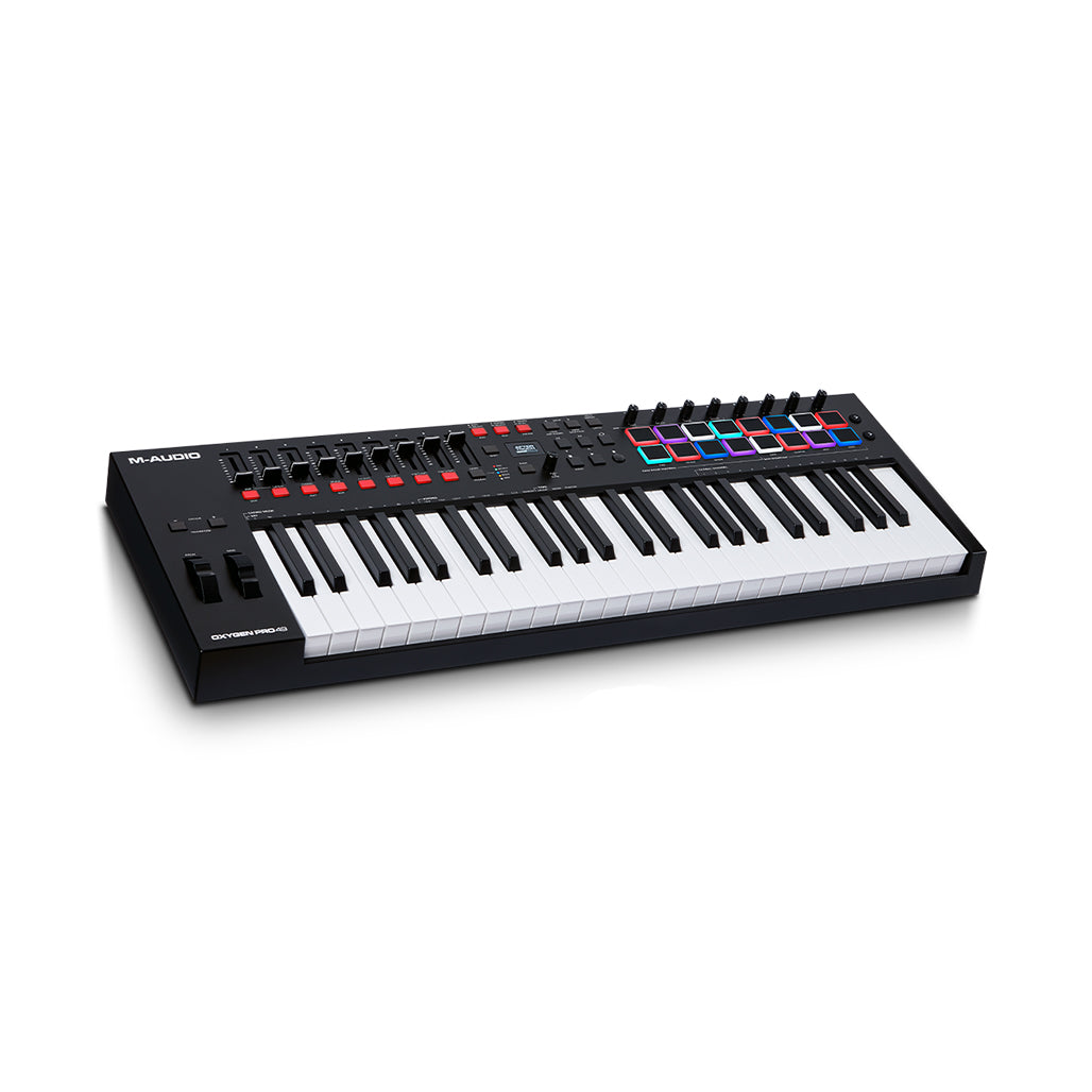 A Photo Of M-Audio Oxygen Pro 49 - 49-Key USB MIDI Controller