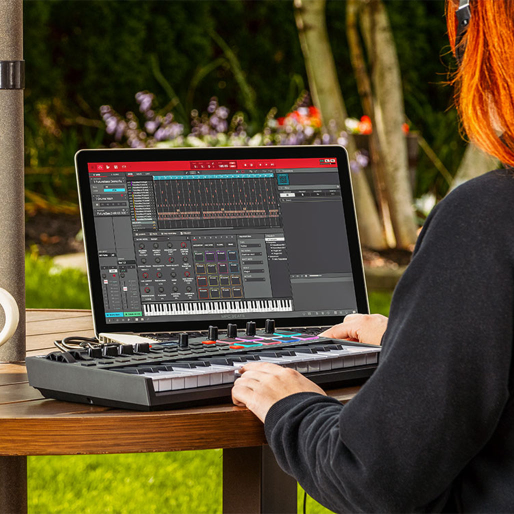A Photo Of M-Audio Oxygen Pro Mini - 32-Key MIDI Controller