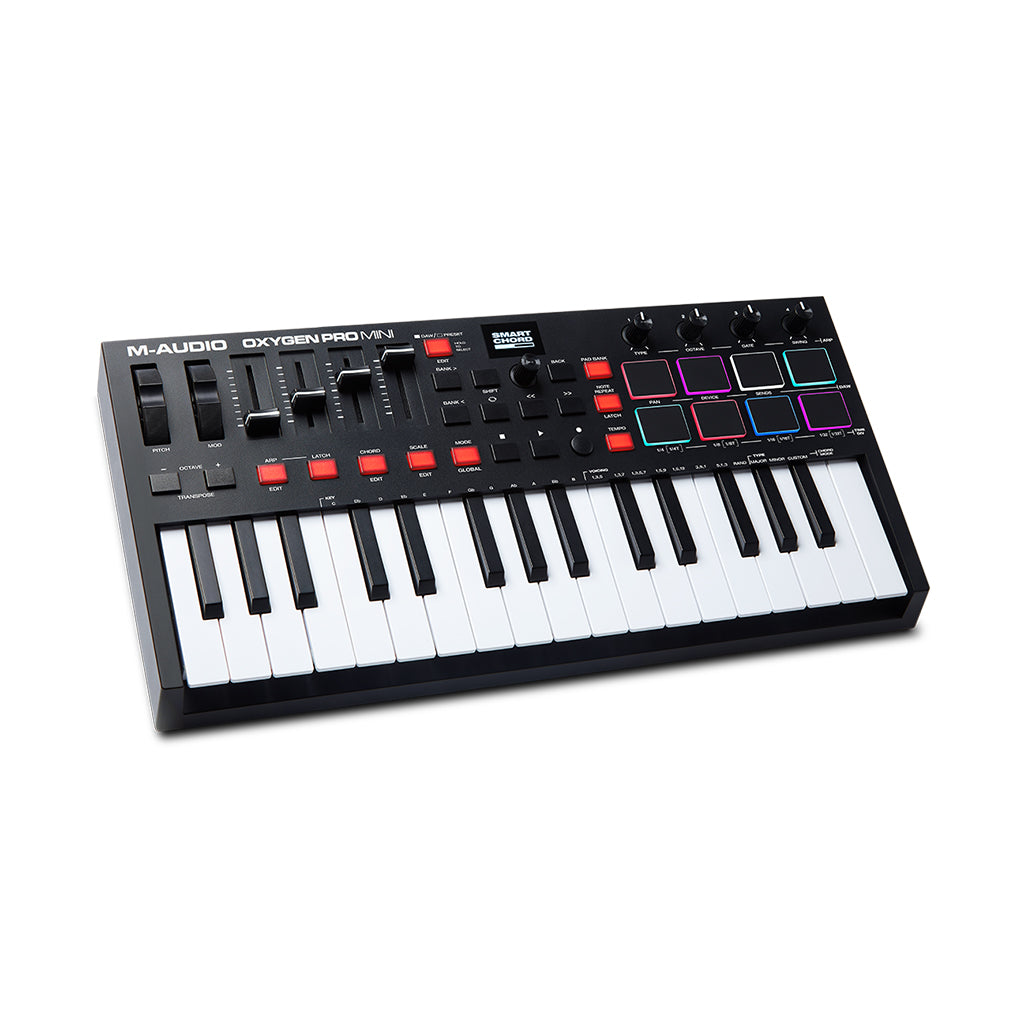A Photo Of M-Audio Oxygen Pro Mini - 32-Key MIDI Controller