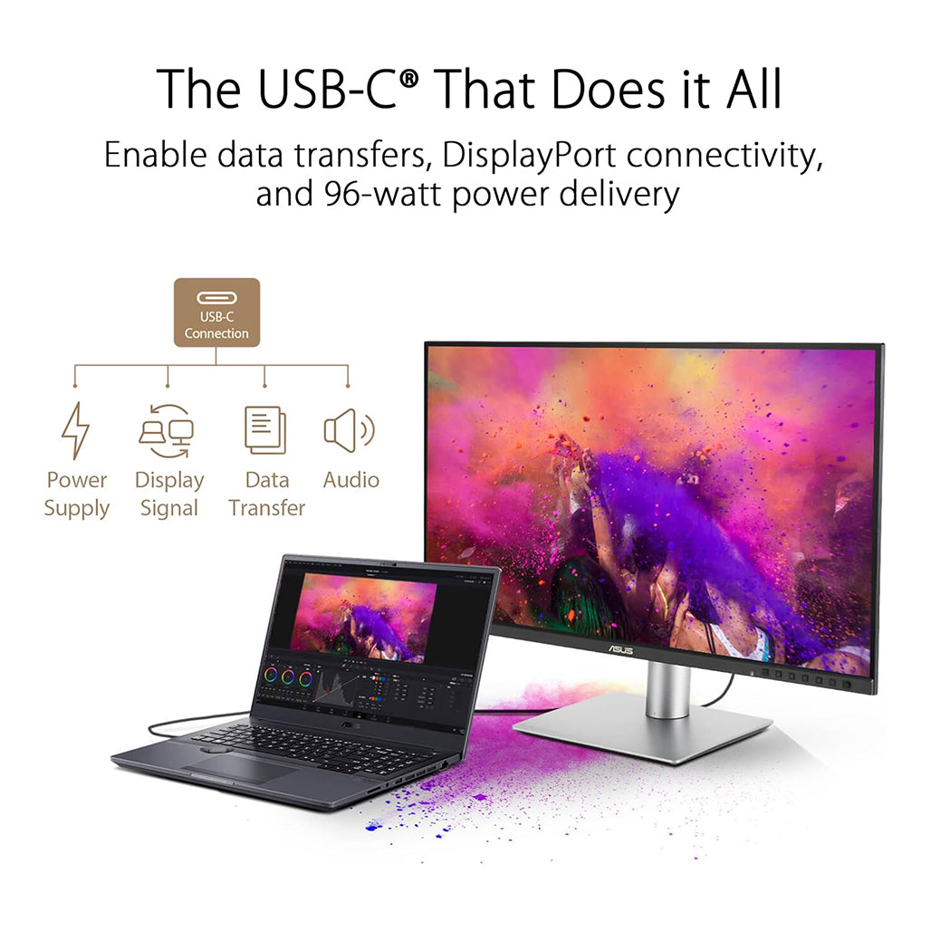 A Photo Of ASUS ProArt Display PA278CFRV - 27” QHD Professional Monitor