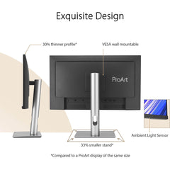 A Photo Of ASUS ProArt Display PA278CFRV - 27” QHD Professional Monitor