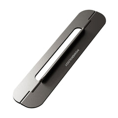 A Photo Of Powerology Ultra-Thin Aluminum Laptop Stand – 3mm Foldable, Lightweight & Portable for 15” Devices