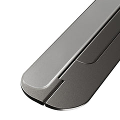A Photo Of Powerology Ultra-Thin Aluminum Laptop Stand – 3mm Foldable, Lightweight & Portable for 15” Devices