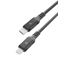 A Photo Of Powerology Power Sync Weave USB-C to Lightning PD 30W
