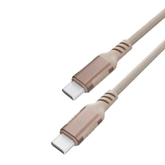 A Photo Of Powerology Power Sync Weave USB-C to USB-C PD 60W