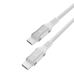 A Photo Of Powerology Power Sync Weave USB-C to USB-C PD 60W