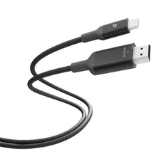 A Photo Of Powerology Power Sync Flex 4K USB-C to HDMI 2m Cable - Gray