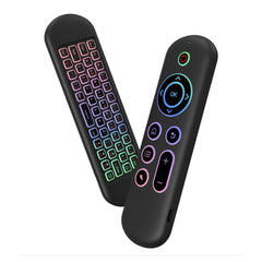 A Photo Of Porodo Air Mouse Remote Mini Keyboard