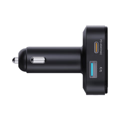 A Photo Of Porodo Dual Microphone FM Transmitter & Charger