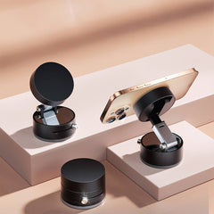 A Photo Of Porodo Multi-Surface MagSafe Mount – Adjustable Viewing, N52 Magnet, One-Hand Use, Grip-Lock & One-Touch Lock